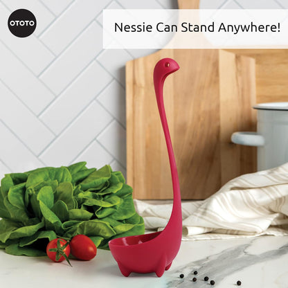 The Original Nessie Ladle - Soup Ladle, Cute Gifts, Funny Kitchen Gadgets, Loch Ness design, Cooking Gifts for Mom - Cute and Practical Kitchen Utensils - Unique Gifts for Women