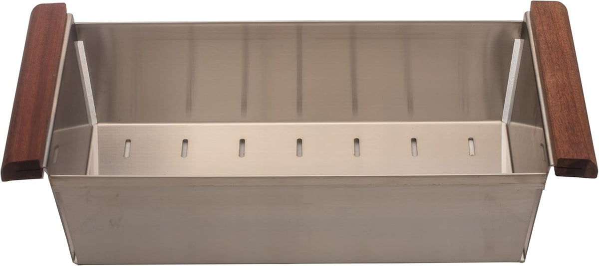 Strictly Sinks Over the Sink Stainless Steel Colander for Workstation Sinks