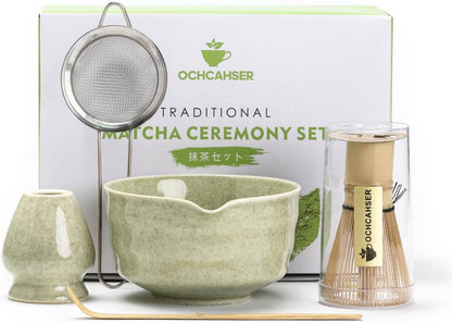 Matcha Set, 17 OZ Matcha Bowl, Matcha Kit for Matcha Lovers.