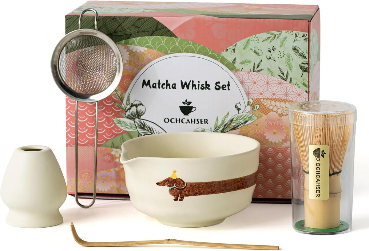 Matcha Set, 17 OZ Matcha Bowl, Matcha Kit for Matcha Lovers.