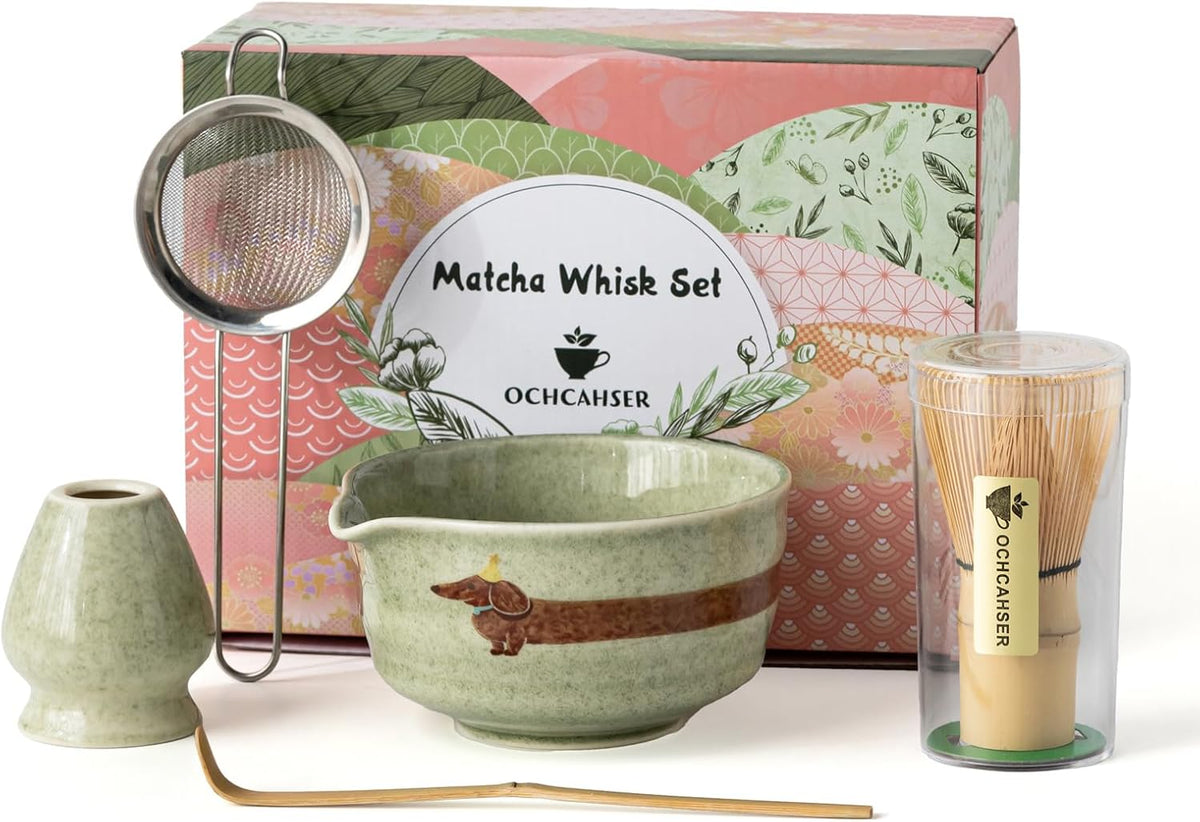 Matcha Set, 17 OZ Matcha Bowl, Matcha Kit for Matcha Lovers.