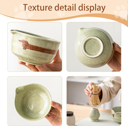 Matcha Set, 17 OZ Matcha Bowl, Matcha Kit for Matcha Lovers.