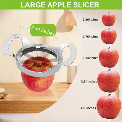 Apple Slicer and Corer,12 Blades Stainless Steel Apple Corer