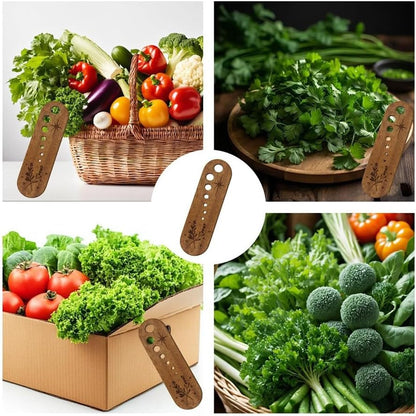 Herb Stripper, Wooden Vegetable Leaf Separator, Kitchen Herbs Leaf Stripping Tool, Exquisite Herb Stripper Bowl Gifts for the Kitchen Suitable for Home Use & Chefs