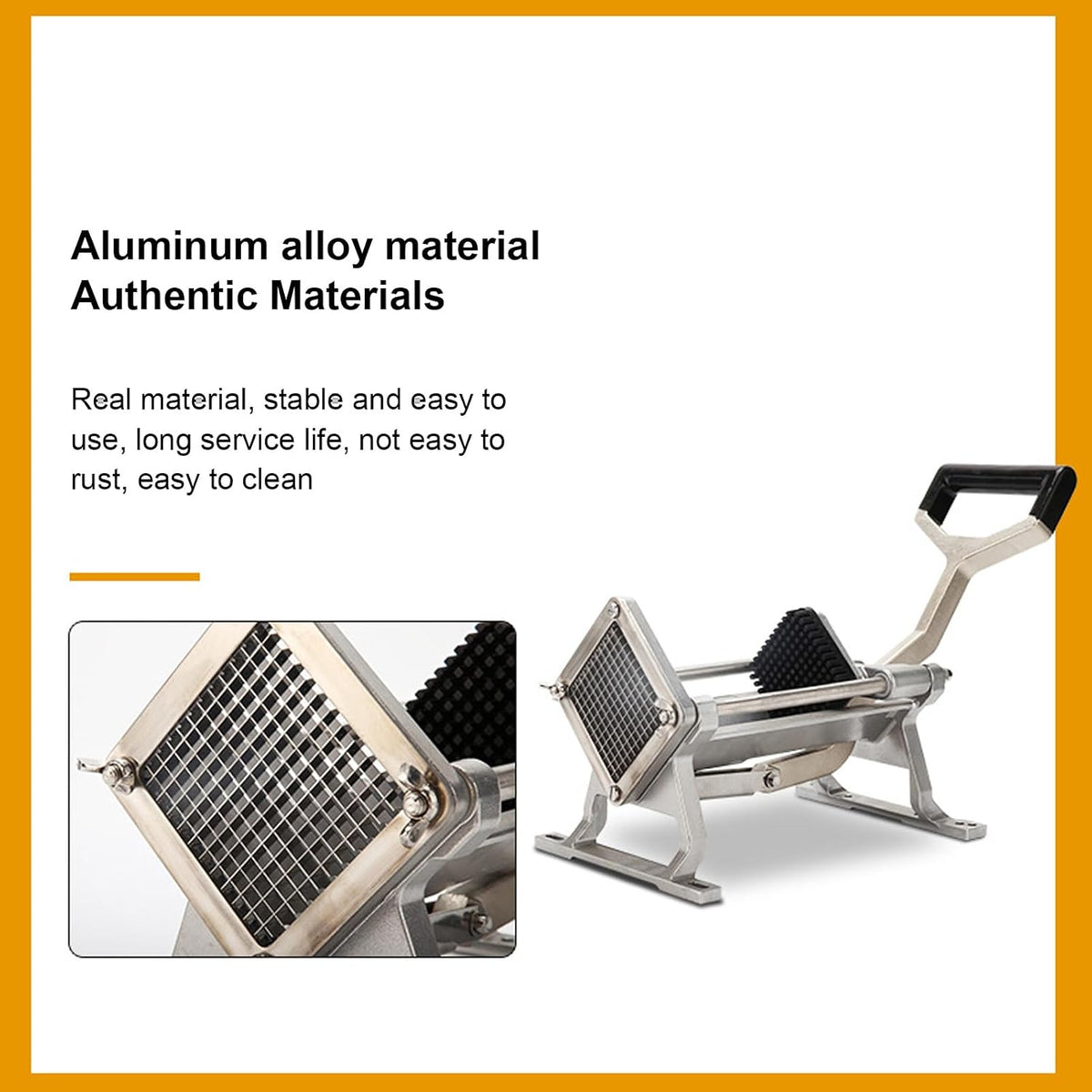 French Fry Cutter Replacement Blade dicer blade Stainless Steel Manual Potato Cutting Machine Blade Commercial Vegetable Chopper Dicer for Fruit Cutting Machine Potatischipsmaskin