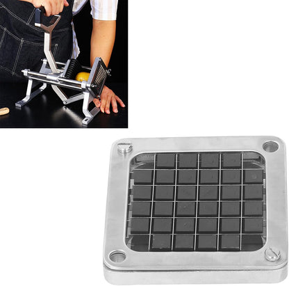 French Fry Cutter Replacement Blade dicer blade Stainless Steel Manual Potato Cutting Machine Blade Commercial Vegetable Chopper Dicer for Fruit Cutting Machine Potatischipsmaskin