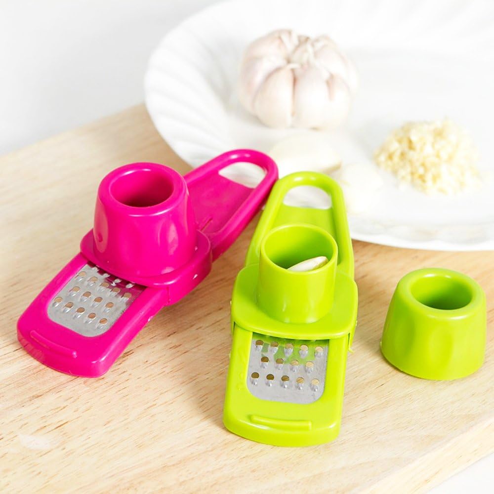 3 Pcs Mini Ginger Garlic Grinding Planer Slicer Multi Functional Cutter Tool