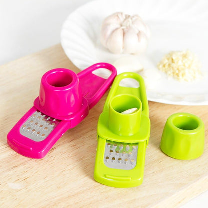 3 Pcs Mini Ginger Garlic Grinding Planer Slicer Multi Functional Cutter Tool