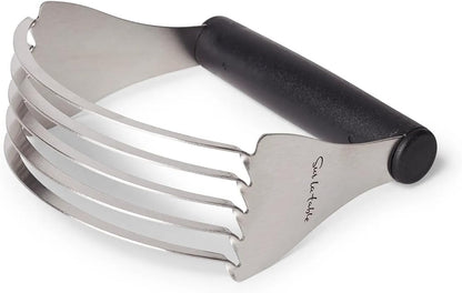 Pastry Blender and Cutter, Stainless and Black