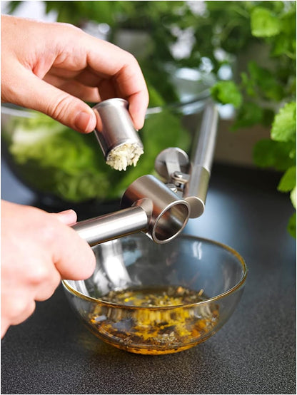 KONCIS Garlic Press, Stainless Steel, Pack of 1