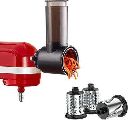 Stainless Steel Slicer Shredder Attachment for KitchenAid Mixer