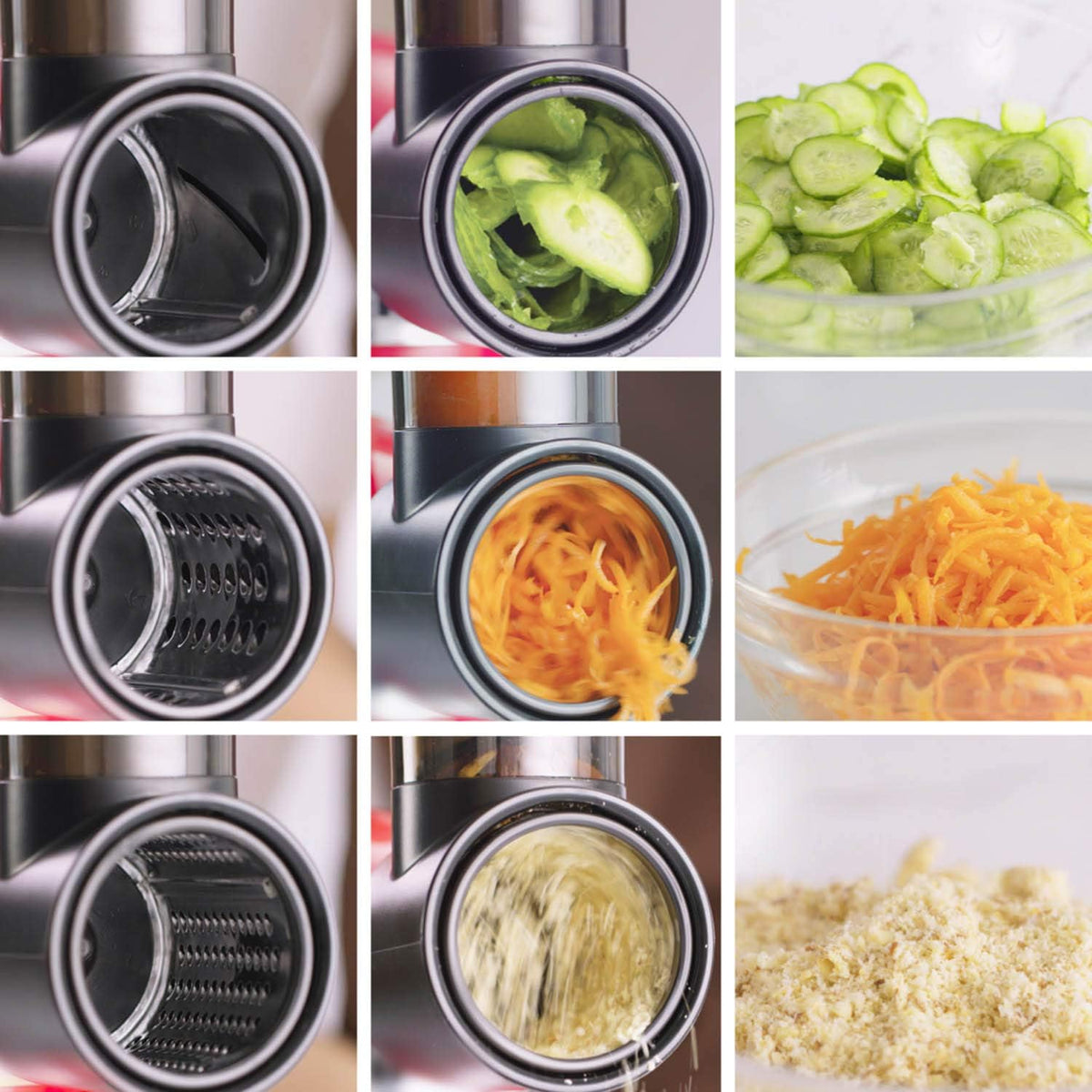 Stainless Steel Slicer Shredder Attachment for KitchenAid Mixer