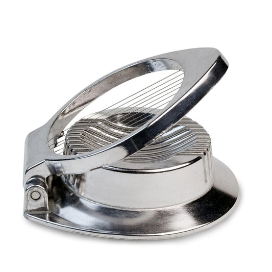 47040 Cast Aluminum 4-1/2" Egg Slicer, Silver