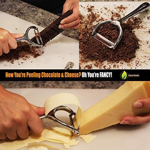 Vegetable Y Peeler Julienne Swivel Slicer With Potato Eye Remover for Peeling Fruits and Vegetables - Kitchen Gadgets