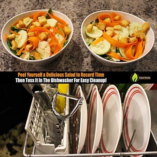 Vegetable Y Peeler Julienne Swivel Slicer With Potato Eye Remover for Peeling Fruits and Vegetables - Kitchen Gadgets