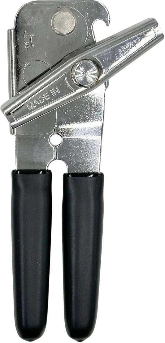 EasyTwist Heavy-Duty Swing Away Can Opener, Carbon Steel Cutting Blade
