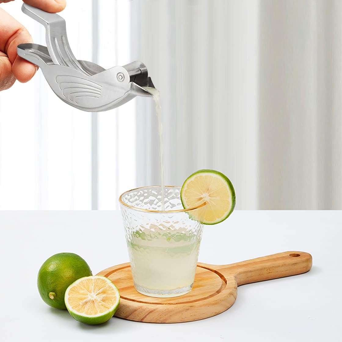 3pcs Lemon Juicer, Manual Lemon Squeezer Portable Lime Juicer, Bird Shape Hand Press Juicer for Orange Lime Pomegranate (3pcs)