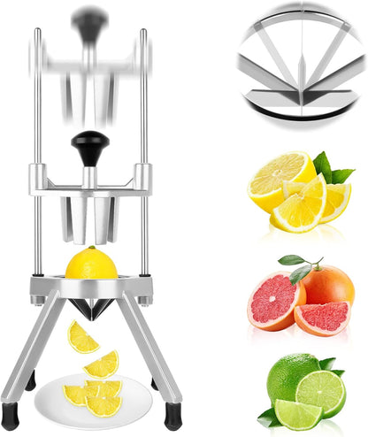 Commercial Vegetable Chopper Dicer w/3 Replacement Blades Onion Dicer Commercial Heavy Duty Vegetable Fruit Chopper Stainless Steel French Fry Cutter