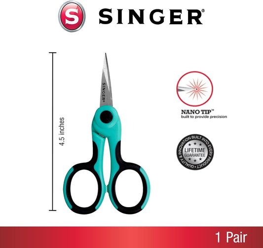 00557 4-1/2-Inch ProSeries Detail Scissors with Nano Tip