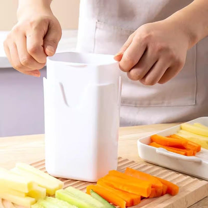 French Fry Cutter,Natural Cut Rapid Vegetable Dicer,Stainless Steel Potato Cutter French Fry Cutter Fries Potato Cutter Potato Tool for Kitchen