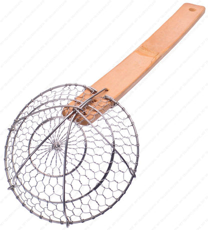 SSK2 Stainless Steel Asian Spider Skimmer Strainer, 2½-Inch, Set of 10 Inches