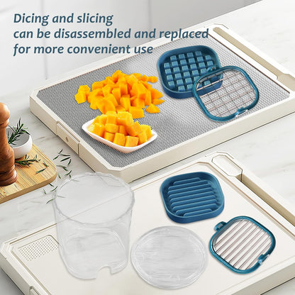 Cup Slicers for Fruits and Vegetables, Strawberry Cutter Slicer Cup Creative Strawberry Kitchen Gadget for Bananas, Cucumbers, Mushrooms with 1 Replacement Base