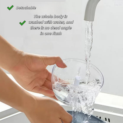 Manual Food Processor Vegetable Chopper, Mini Hand Pull String Garlic Chopper Onion Cutter for Veggies, Ginger, Fruits, Nuts, Avocado, garlic etc., Food Safe Material, 160ml (blue)