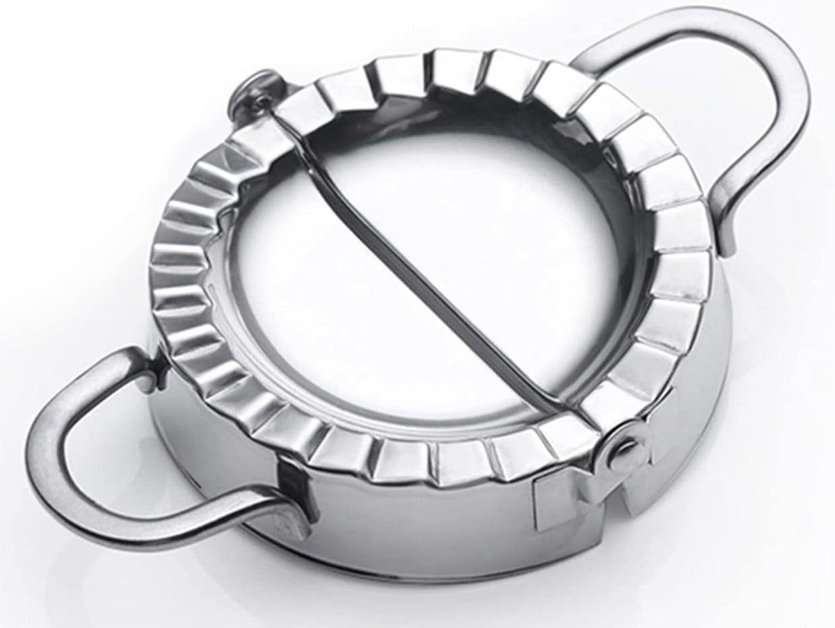 Best Utensils Stainless Steel Ravioli Mold Pierogi Dumpling Maker Wrapper Pastry Dough Cutter Kitchen Accessories (S: DIA. 3 inch)