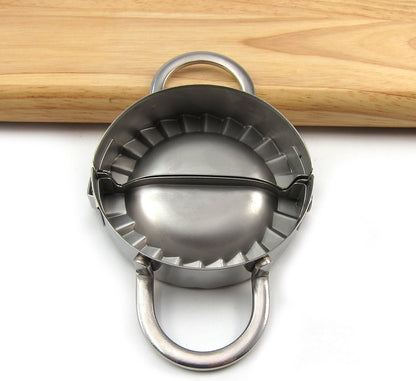 Best Utensils Stainless Steel Ravioli Mold Pierogi Dumpling Maker Wrapper Pastry Dough Cutter Kitchen Accessories (S: DIA. 3 inch)