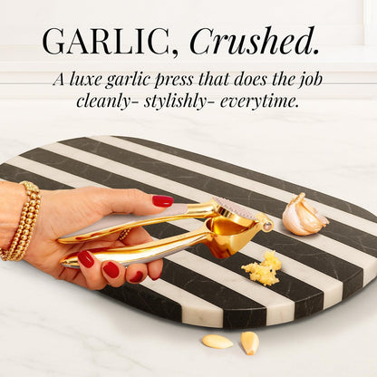Beige and Gold Kitchen Utensils Set