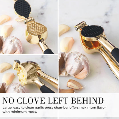 Beige and Gold Kitchen Utensils Set