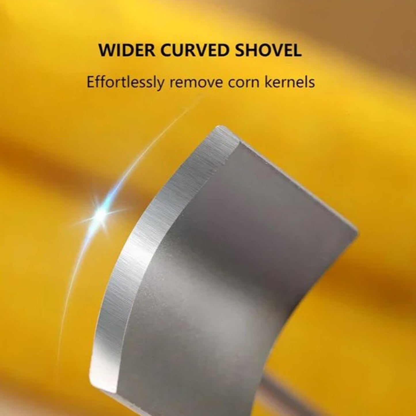 Corn Cob Stripper，2026 NEW Long Handle Stainless Steel Corn Stripping Too，Corn on the Cob Remover, Fast and Safe, Suitable for Home Kitchens, Restaurant Chefs, Outdoor Dining Enthusiasts