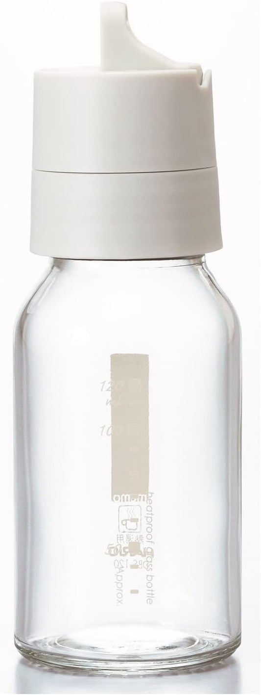 Flip-Top Dressing Bottle, 120ml, Pale Grey
