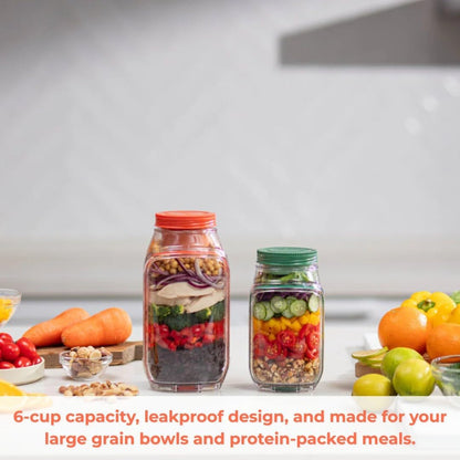 The Original Salad Pod, 4.5 Cups, Green