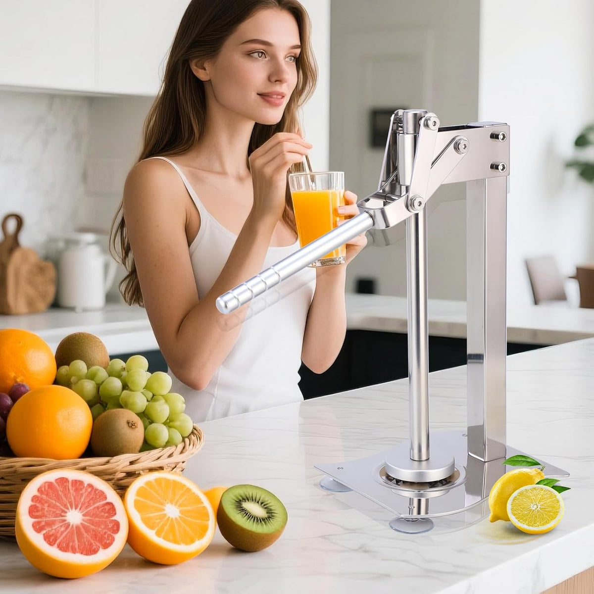 304 Stainless Steel Lemon Smasher, Citrus & Lemon Press