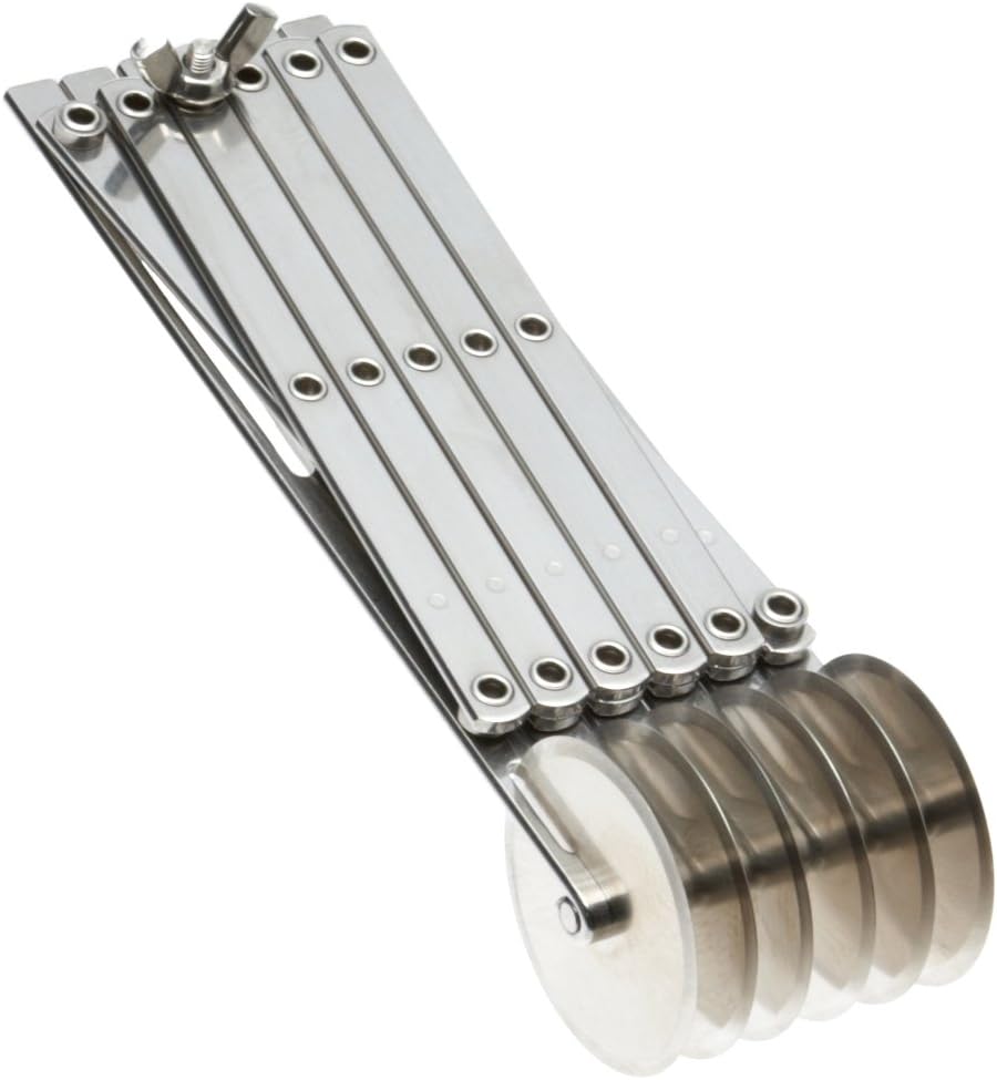5 Wheel Stainless Steel Cutter, 2 1/8 Inch Wheels