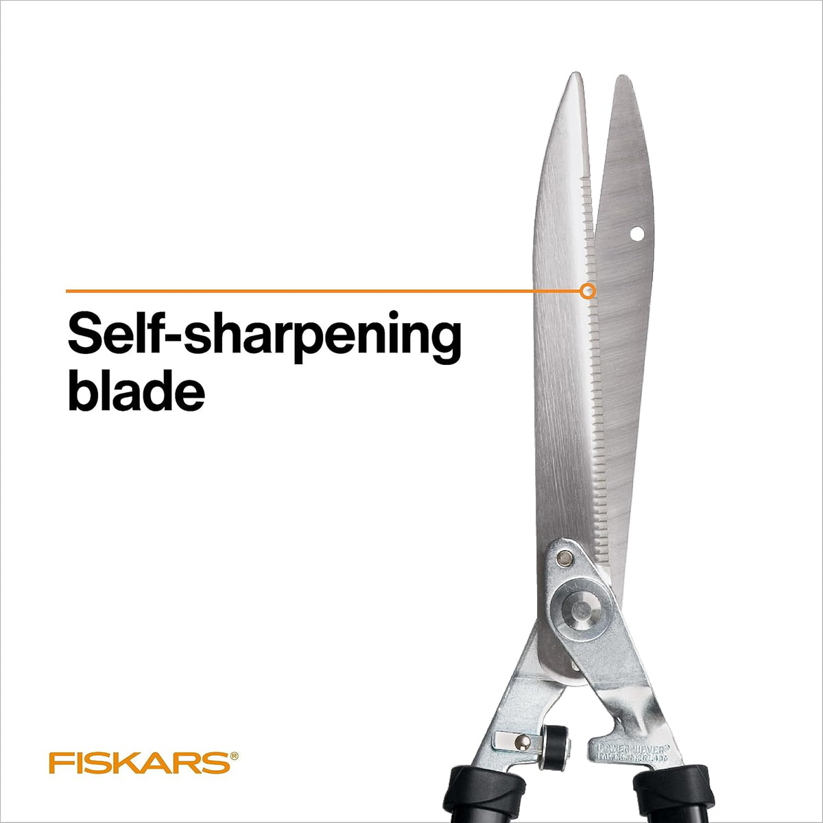25"-33" Power-Lever Extendable Garden Hedge Shears, 10” Blades