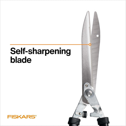 25"-33" Power-Lever Extendable Garden Hedge Shears, 10” Blades