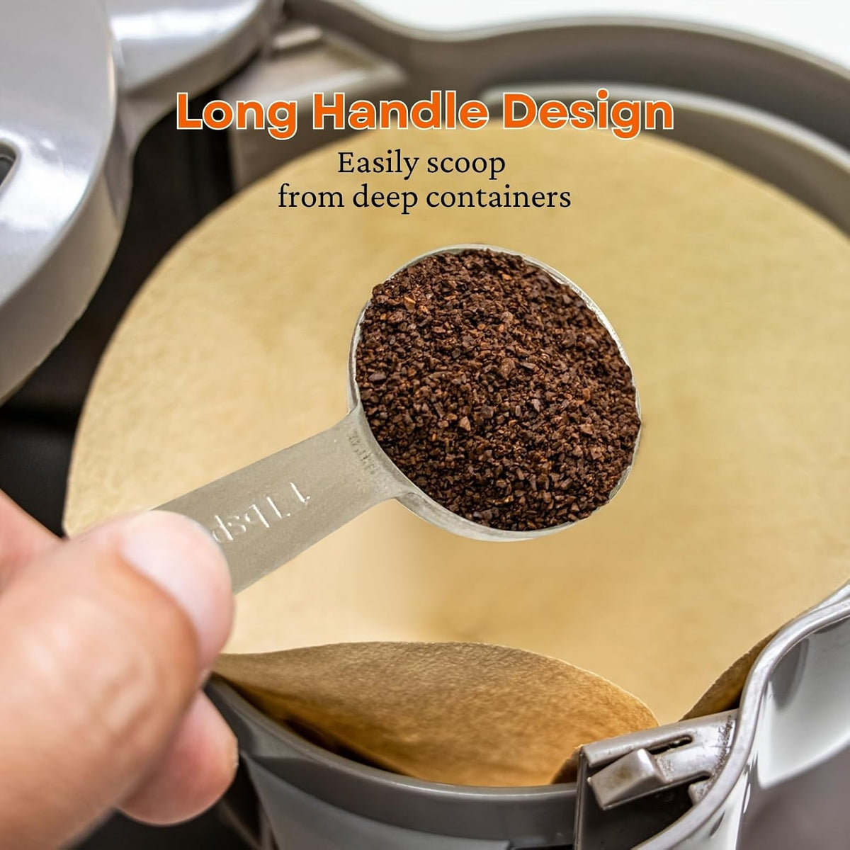 Measuring Spoons Set, 1 tbsp, 1/2 tbsp, and 1-1/16tsp Stainless Steel Measuring Spoons for Cooking Baking Spice Jars and Liquid Ingredients