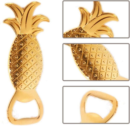 Pineapple Bottle Opener Metal Beer Opener Creative Alloy Opener for Wedding Party Favor Birthday Baby Shower Favor Gift Souvenirs