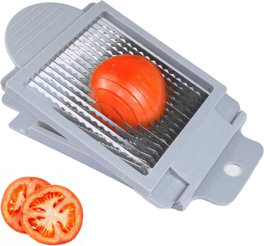 Tomato Slicer, Tomato Cutter Vegetable Slicer | Stainless Steel Blades, For Home Use, Smooth Cutting, Gadgets for Home to Make Life Easier