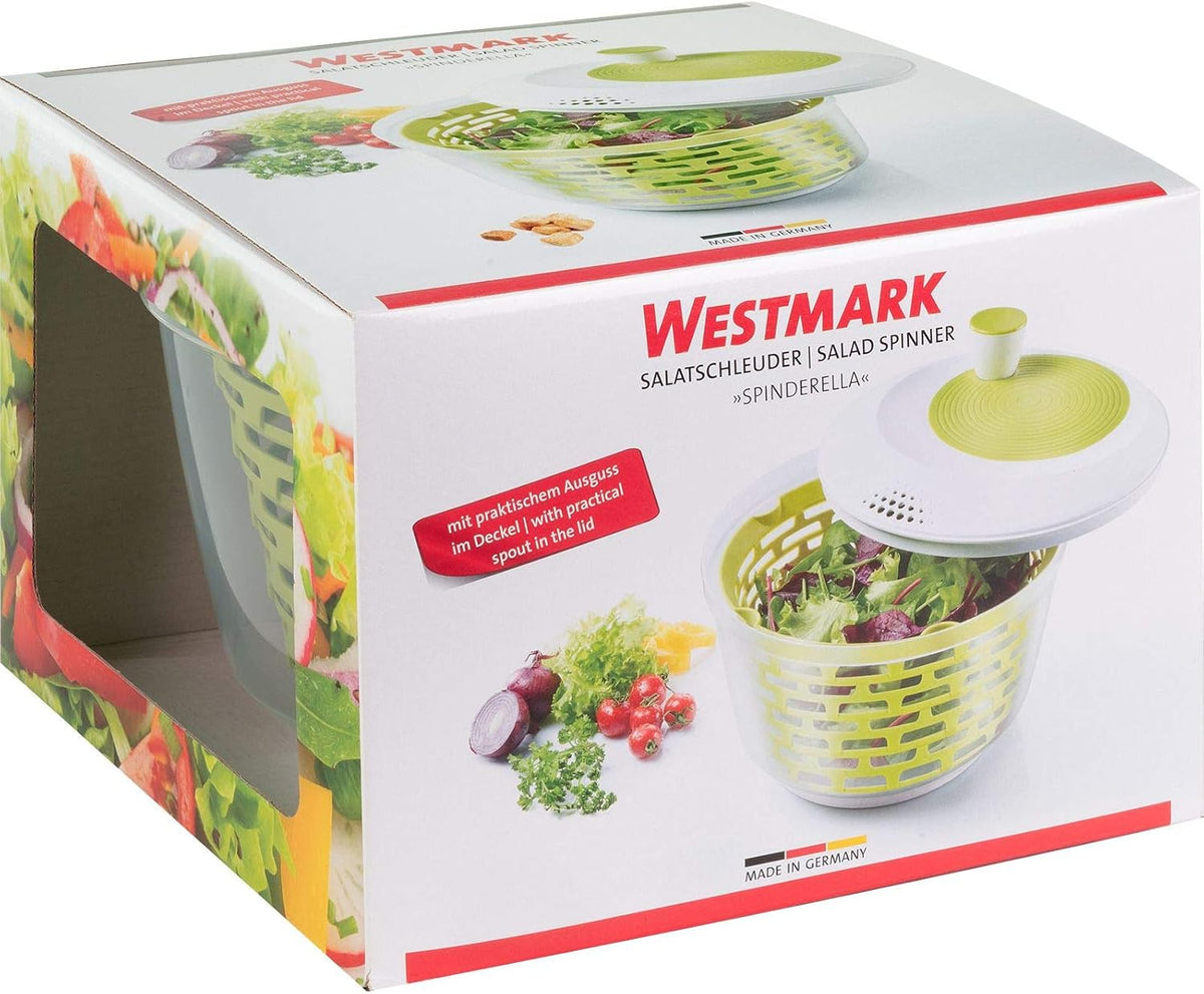 Salad Spinner, Capacity: 4.4 litres, ø 23.5 cm, Plastic, BPA-Free