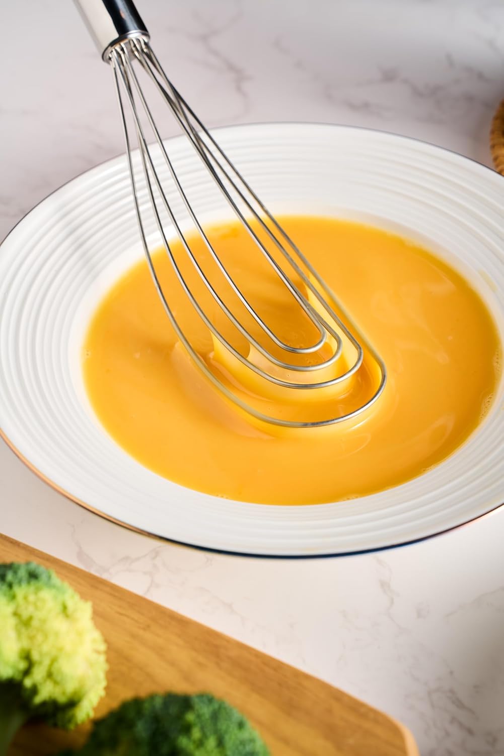 Whisk, Stainless Steel Spring Whisk, Balloon Whisk Egg Beater for Blending, Whisking, Beating, or Stirring