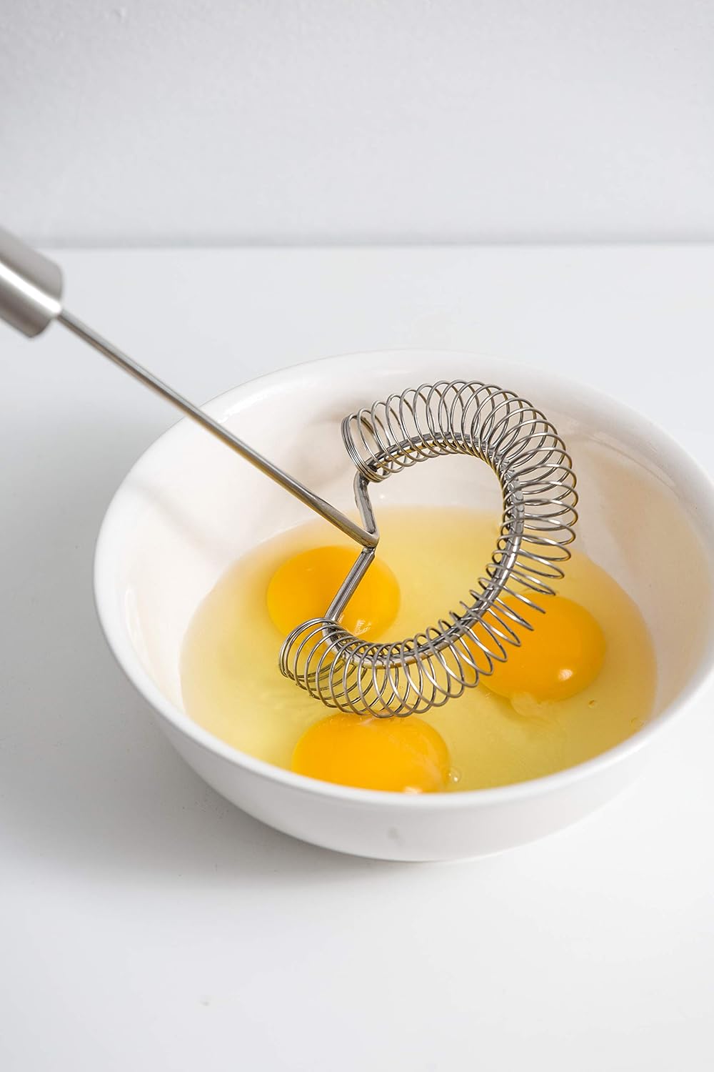Whisk, Stainless Steel Spring Whisk, Balloon Whisk Egg Beater for Blending, Whisking, Beating, or Stirring