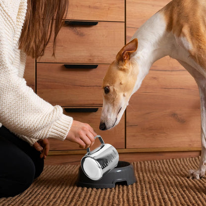 2.5 Cup Dog Food Scoop Stainless Steel Dog Food Measuring Cups Pet Food Scoop with Precision Scale for Dogs Cats