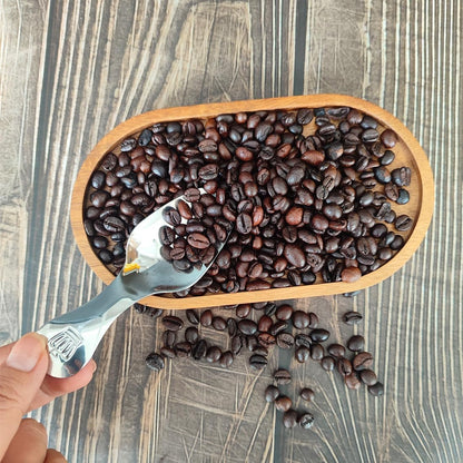 Stainless Steel Mini Scoop for Canisters with Short Handle, Silver Mini Feed Spoon for Ice Cream Melon Baller, Short Handle Espresso Coffee Spoon for Tea Dessert Sugar Salt(3 Pack)