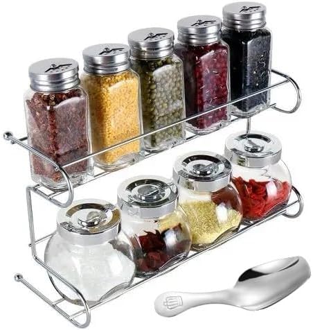 Stainless Steel Mini Scoop for Canisters with Short Handle, Silver Mini Feed Spoon for Ice Cream Melon Baller, Short Handle Espresso Coffee Spoon for Tea Dessert Sugar Salt(3 Pack)