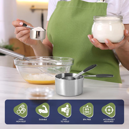 10-Pack Measuring Cups & Spoons Set, Multicolor
