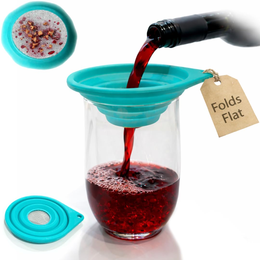 Collapsible Fine Mesh Strainer, 400 Micron, Loose Leaf Tea