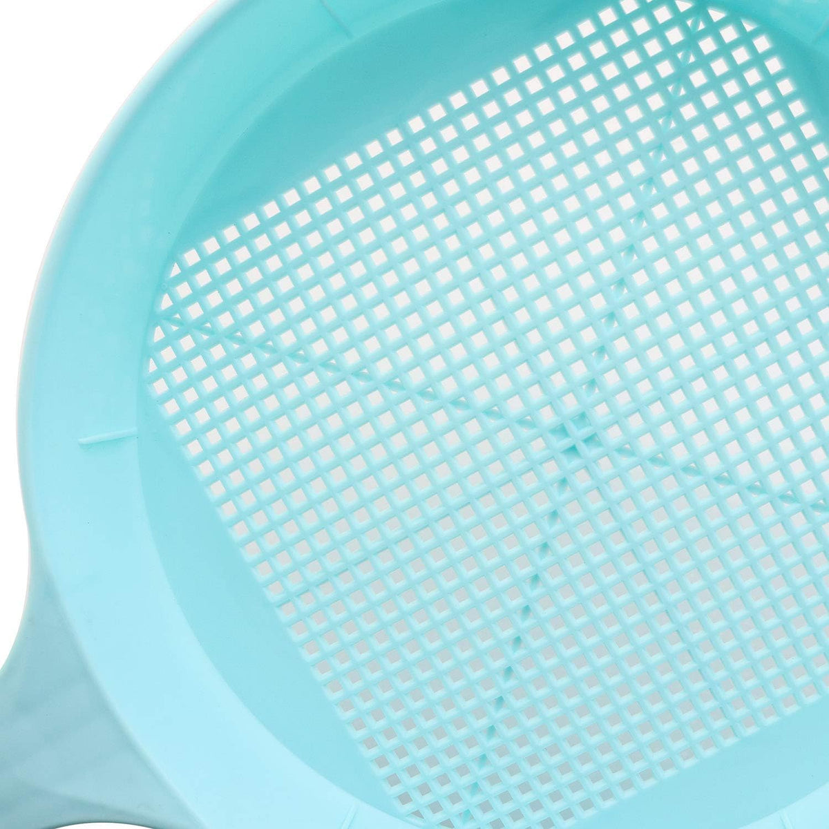 1/8 Inch 3mm Plastic Garden Riddle Sieve Mesh Sand Sieves Gardening Tool Soil Sieve Flower Nursery, Blue